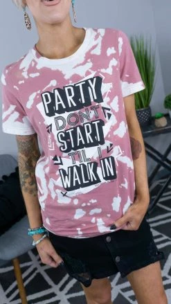Southern Bliss Party Don't Start Tee GRAPHIC TEES