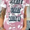 Southern Bliss Party Don't Start Tee GRAPHIC TEES