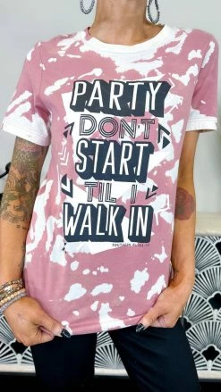 Southern Bliss Party Don't Start Tee GRAPHIC TEES