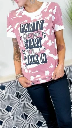 Southern Bliss Party Don't Start Tee GRAPHIC TEES