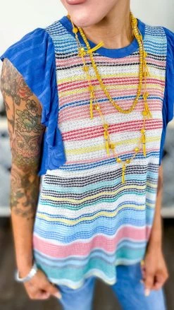 Sugarfox TOPS & TUNICS Patio Mojitos Top