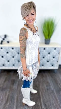 Origami Patterned Looks Like Fun Tank