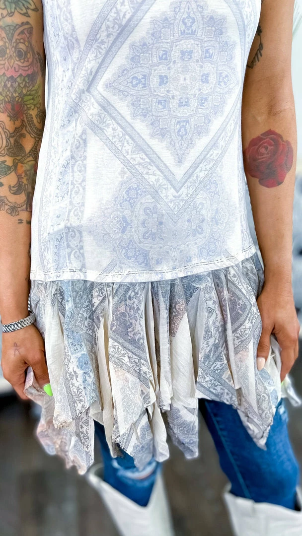 Origami Patterned Looks Like Fun Tank