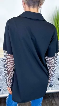 The ZigZag Stripe Penthouse Blazer