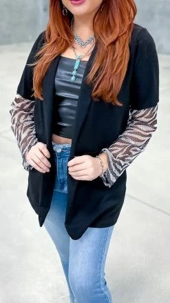 The ZigZag Stripe Penthouse Blazer