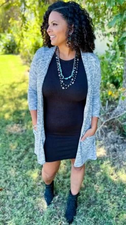 The ZigZag Stripe Perfect Companion Cardigan OUTERWEAR