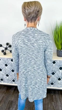 The ZigZag Stripe Perfect Companion Cardigan OUTERWEAR