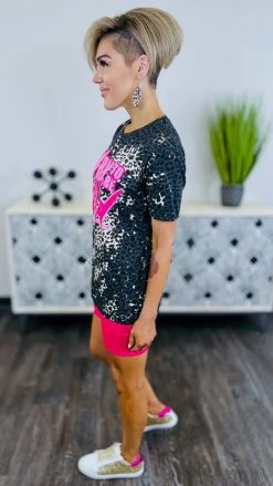 The ZigZag Stripe Pink Cardio Cutie Shorts