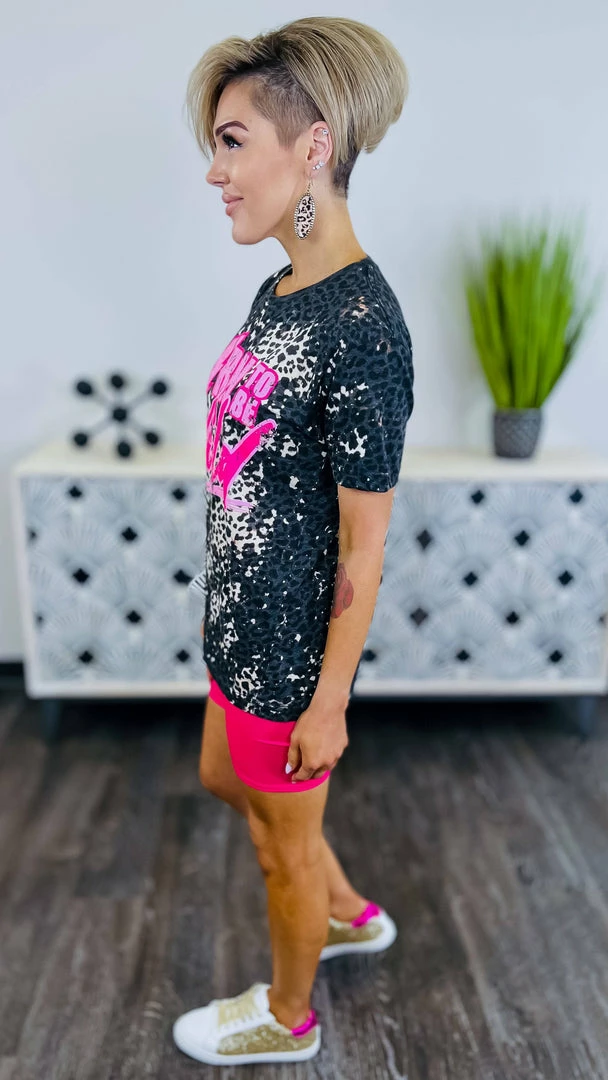 The ZigZag Stripe Pink Cardio Cutie Shorts