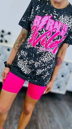 The ZigZag Stripe Pink Cardio Cutie Shorts