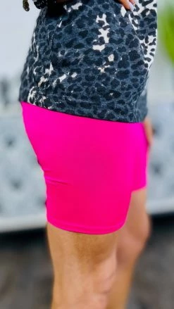 The ZigZag Stripe Pink Cardio Cutie Shorts