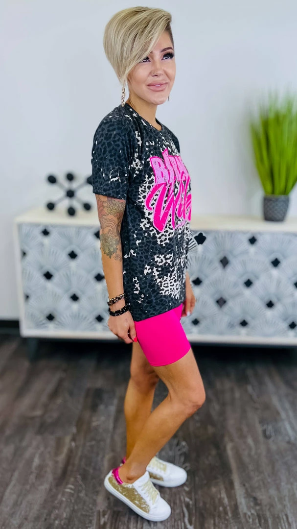 The ZigZag Stripe Pink Cardio Cutie Shorts