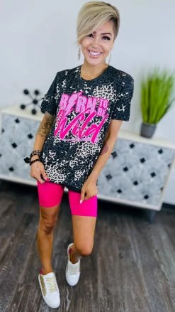 The ZigZag Stripe Pink Cardio Cutie Shorts