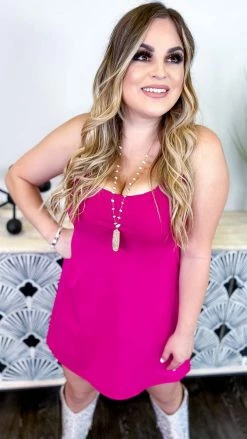 The ZigZag Stripe Pink Cycle Queen Dress