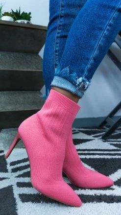 Chinese Laundry Pink Elba Booties