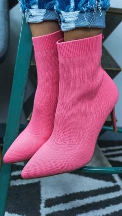 Chinese Laundry Pink Elba Booties