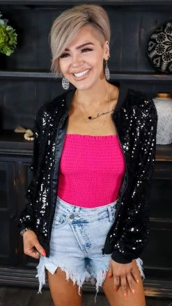 Zenana Pink Flirty Look Top [NO RETURNS]