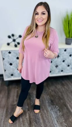 The ZigZag Stripe Pink Future Moves Top TOPS & TUNICS