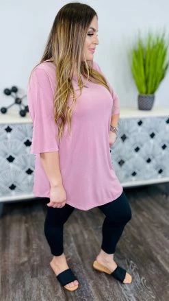 The ZigZag Stripe Pink Future Moves Top TOPS & TUNICS