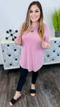 The ZigZag Stripe Pink Future Moves Top TOPS & TUNICS