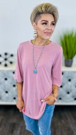 The ZigZag Stripe Pink Future Moves Top TOPS & TUNICS