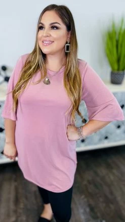 The ZigZag Stripe Pink Future Moves Top TOPS & TUNICS