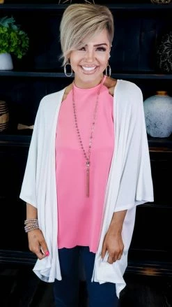 The ZigZag Stripe TOPS & TUNICS Pink Modern Ideas Tank [NO RETURNS]