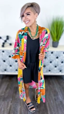 Your Fashion Wholesale Pink New Mix Tape Cardigan [NO RETURNS]