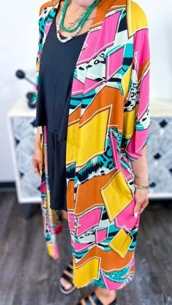 Your Fashion Wholesale Pink New Mix Tape Cardigan [NO RETURNS]