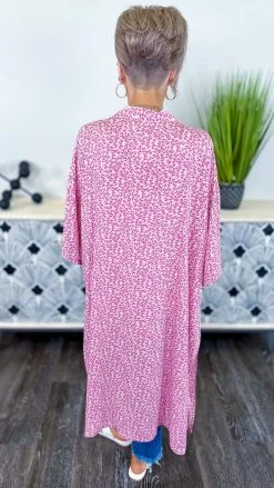 Your Fashion Wholesale Pink Subtle Style Cardigan