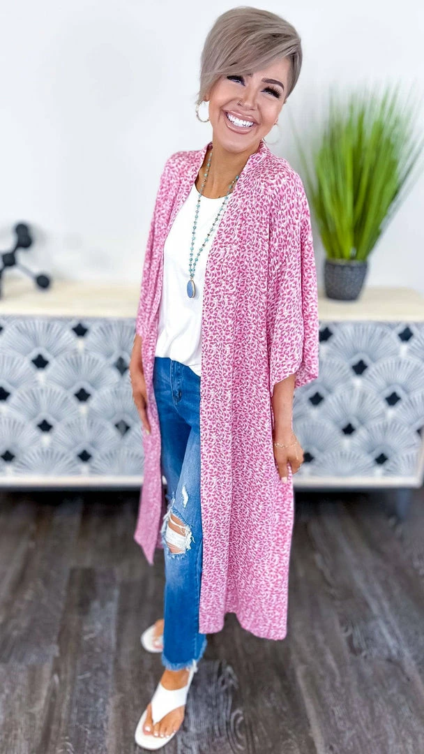 Your Fashion Wholesale Pink Subtle Style Cardigan
