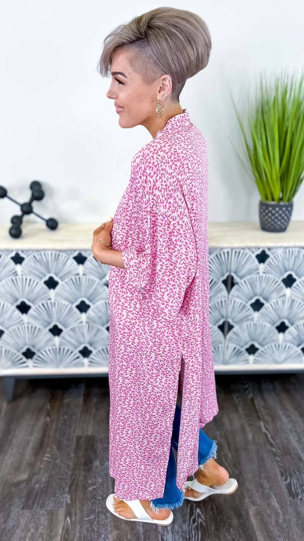 Your Fashion Wholesale Pink Subtle Style Cardigan