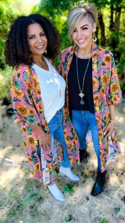 Your Fashion Wholesale Pink Sunshine Ahead Cardigan [NO RETURNS]