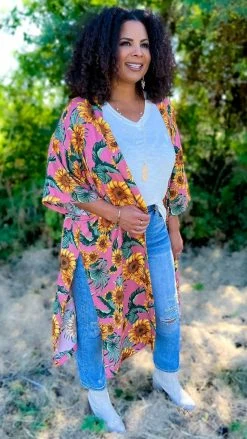 Your Fashion Wholesale Pink Sunshine Ahead Cardigan [NO RETURNS]