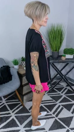 The ZigZag Stripe Pink Wow Factor Shorts [NO RETURNS]