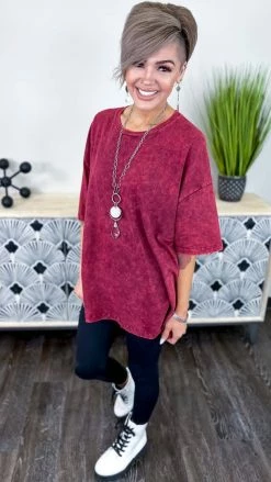 Zenana Productive Morning Top TOPS & TUNICS
