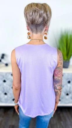 The ZigZag Stripe Purple Desirable Love Top [NO RETURNS] TOPS & TUNICS