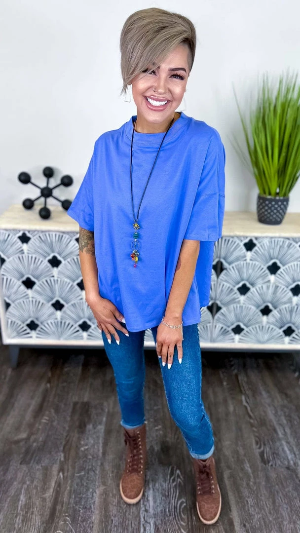 The ZigZag Stripe Purple Embracing You Top