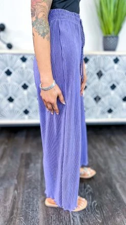 The ZigZag Stripe Purple Lush Embrace Pants