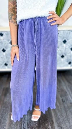 The ZigZag Stripe Purple Lush Embrace Pants