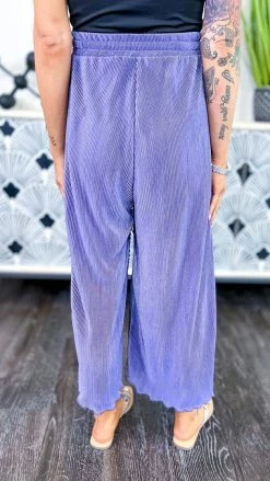 The ZigZag Stripe Purple Lush Embrace Pants