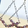 Lost & Found Purple Sophie Crystal Earrings