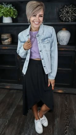 Zenana Purple Twisted Feelings Tank [NO RETURNS]