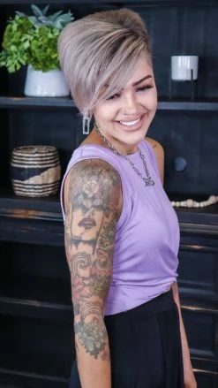 Zenana Purple Twisted Feelings Tank [NO RETURNS]