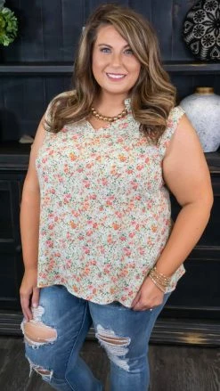 The ZigZag Stripe Pursued Perfection Top [NO RETURNS]