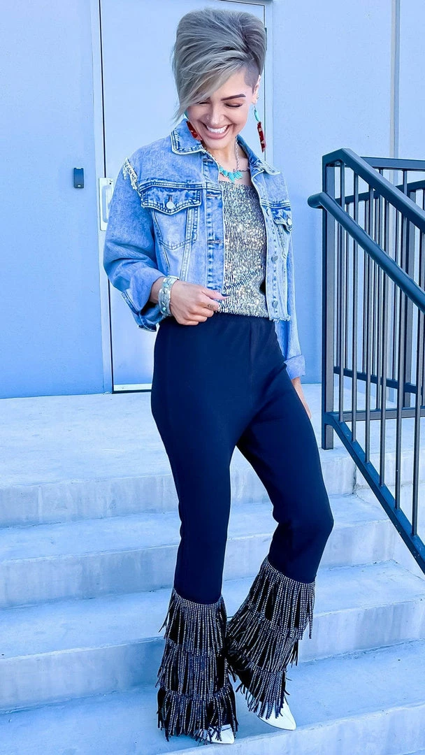 The ZigZag Stripe BOTTOMS Put On A Show Pants