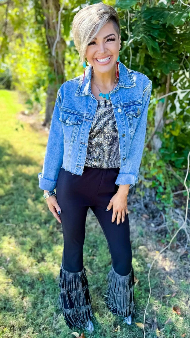 The ZigZag Stripe BOTTOMS Put On A Show Pants