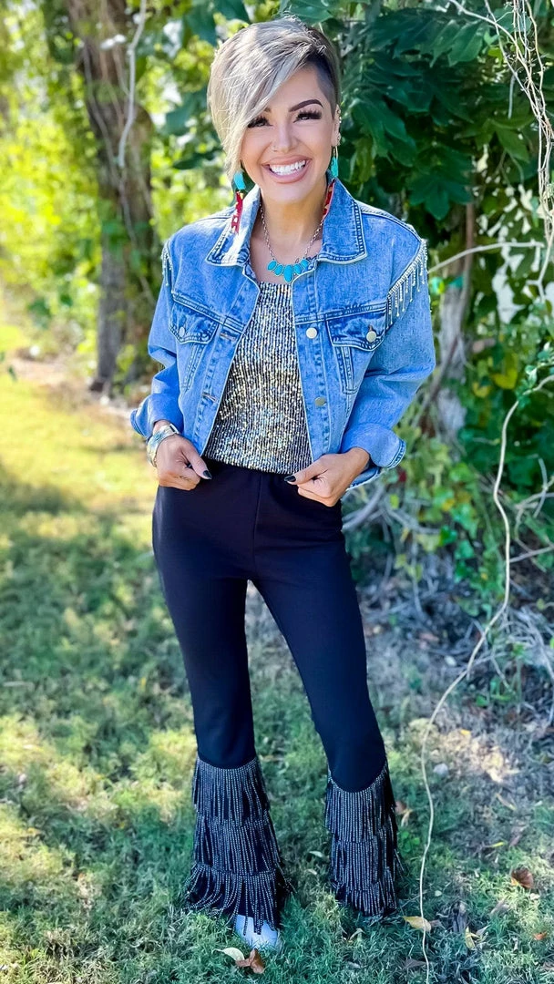 The ZigZag Stripe BOTTOMS Put On A Show Pants