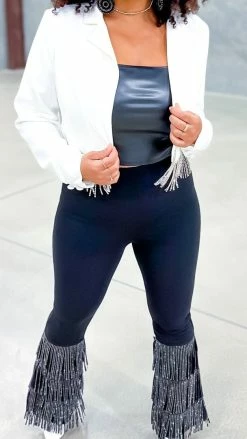 The ZigZag Stripe BOTTOMS Put On A Show Pants