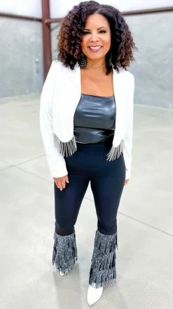 The ZigZag Stripe BOTTOMS Put On A Show Pants